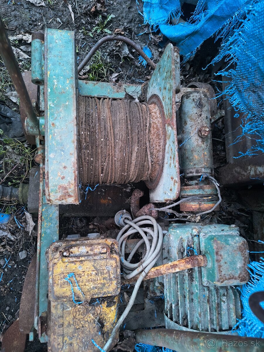 Stavebný navijak - 2