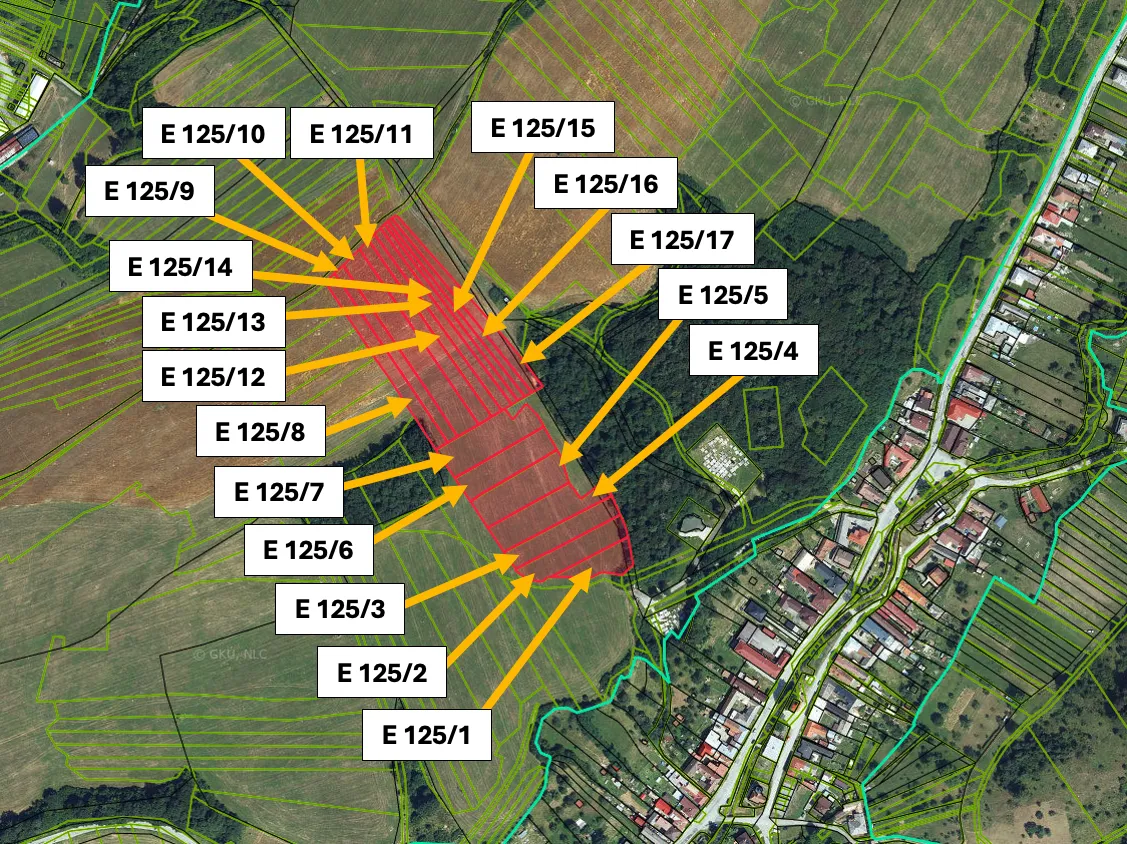 Dúbravica – 5.300 m2 ORNÁ PÔDA - 2