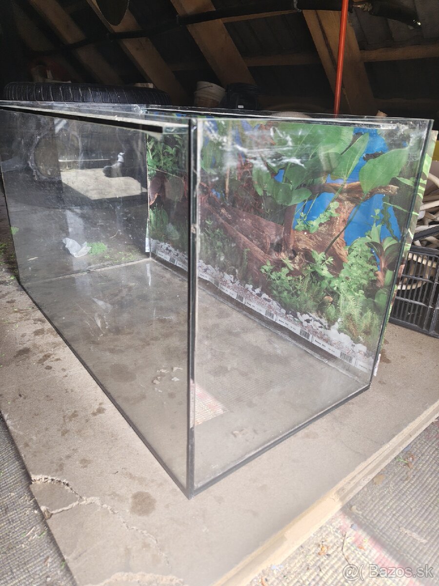 Predám aquarium 77 × 37,5 × 43 cm - 2