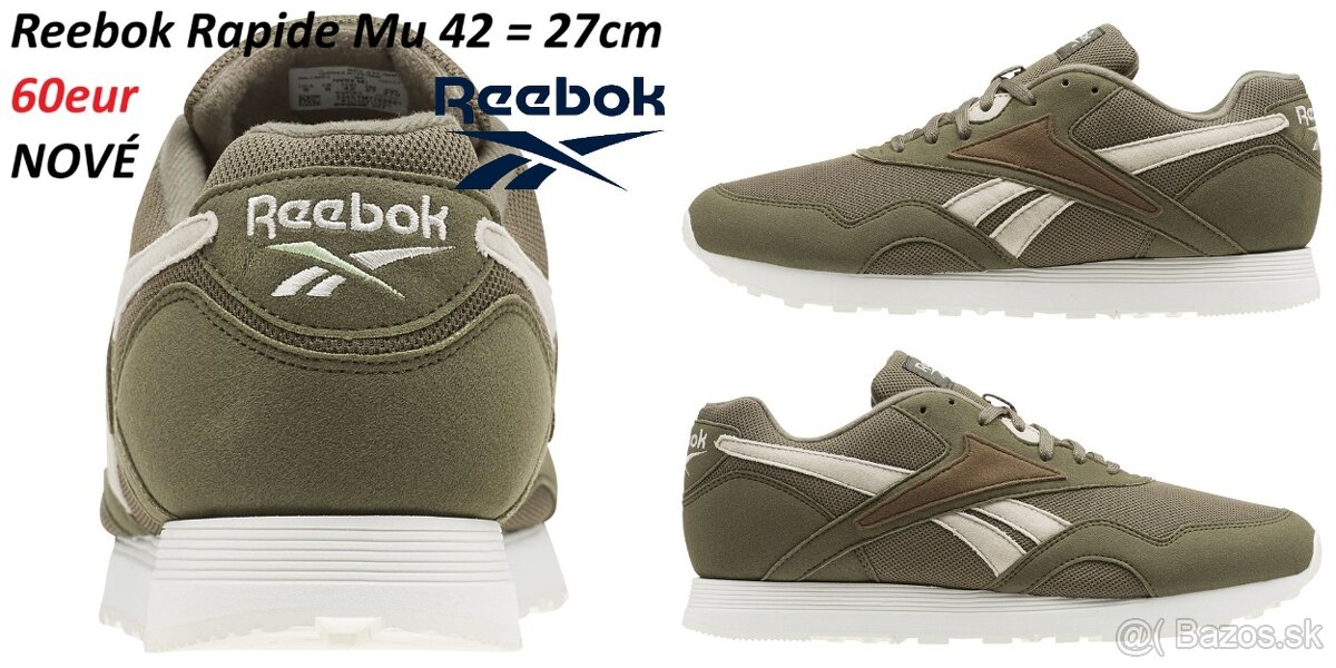 Reebok Classic Rapide Mu zelené - 2