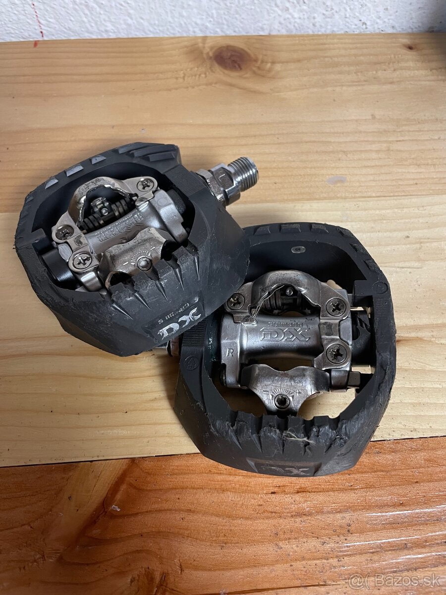 Našlapne SPD pedále Shimano DX - 2