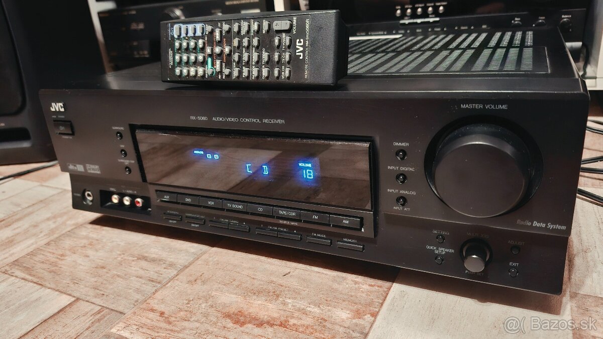 JVC Reciever ( Zosilňovač) + Bluetooth adaptér ❤️ - 2