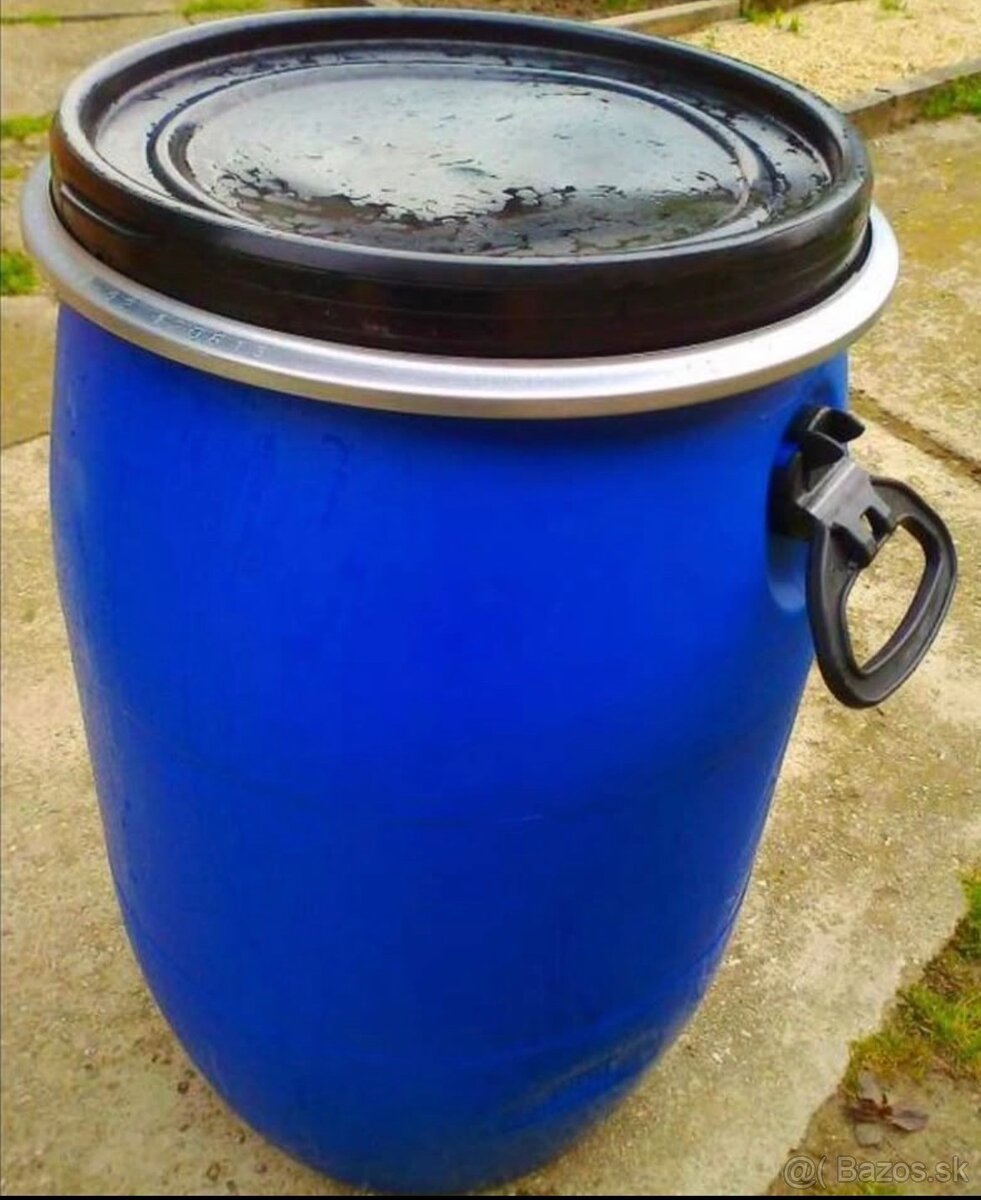 Plastové sudy 50litrové - 2