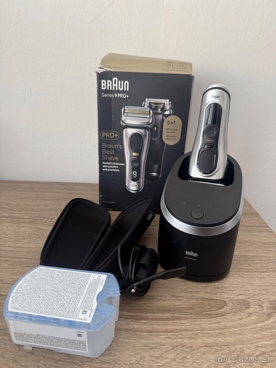 Nový nepoužívaný holiaci strojček Braun Series 9 Pro+ - 2