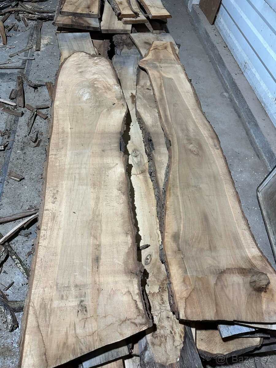 Vysušené orechové dosky, orech, VÝPREDAJ - 2