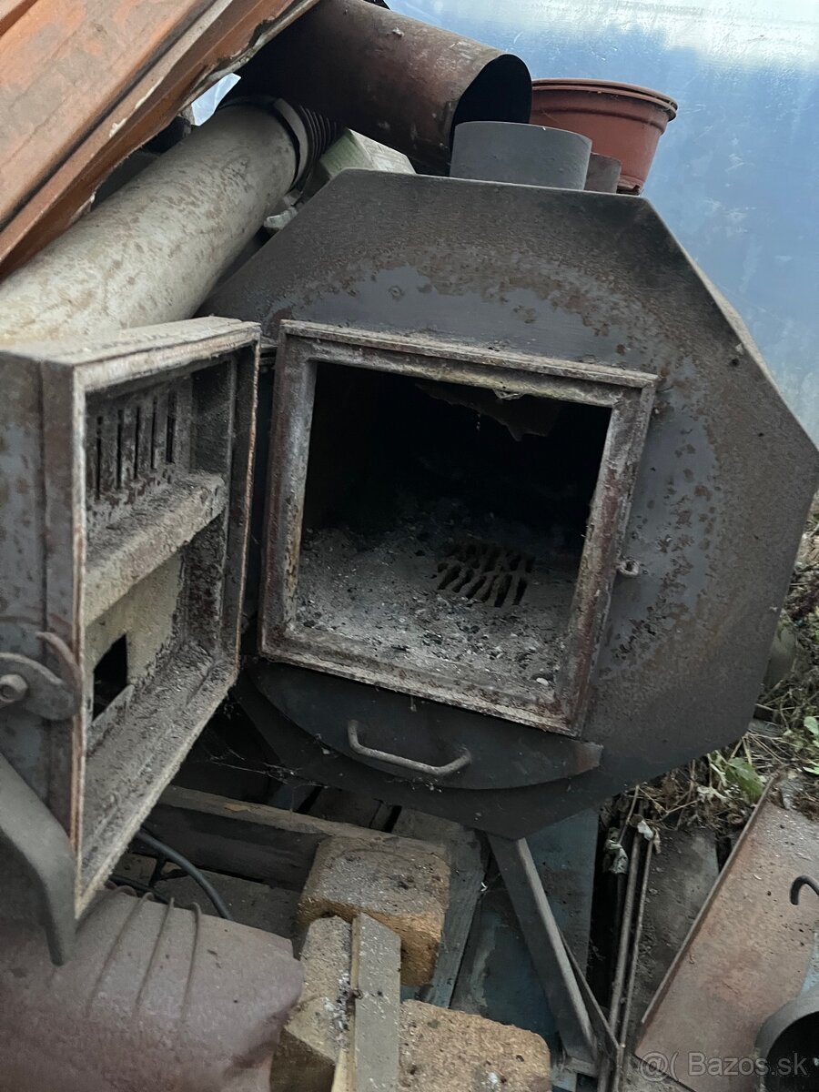 pece na drevo s vymenikom aj s fukarmi - 2