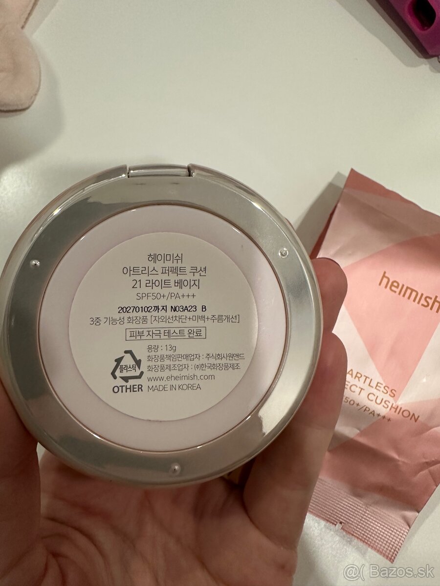 Heimish Cushion SPF50+ –púzdro + nový refill (odtieň 21) - 2