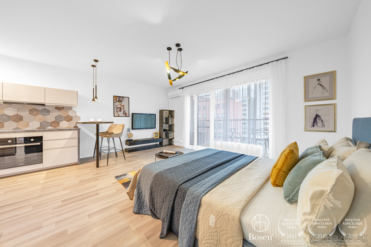 BOSEN | Priestranný 1kk byt v novostavbe Jarabinky - Ružinov - 2