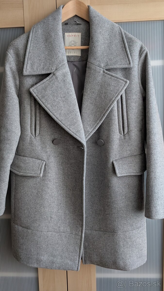 Vlnený kabát Esprit veľkosť XS - 2