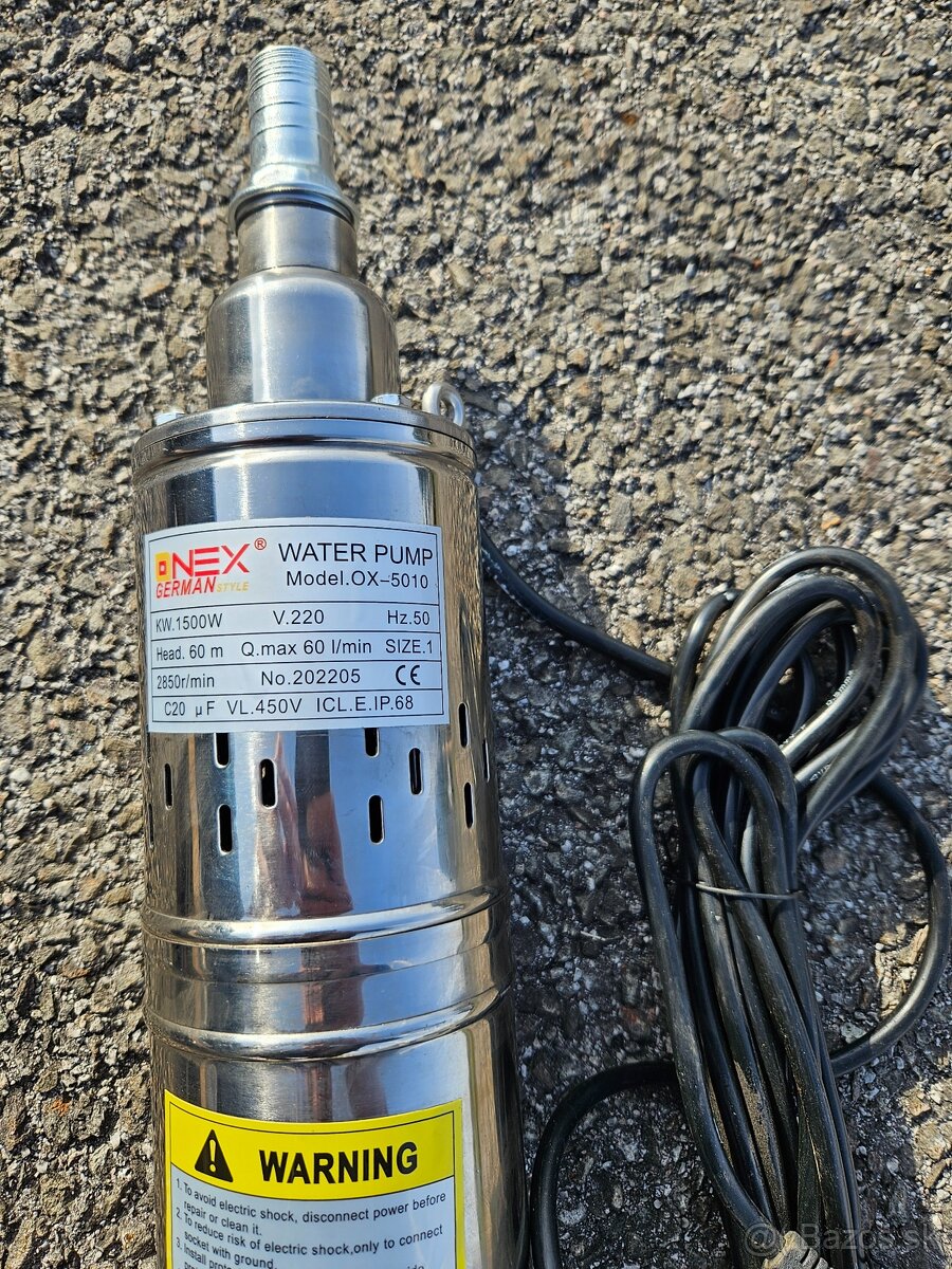 Hlbinne čerpadlo na vodu - 2