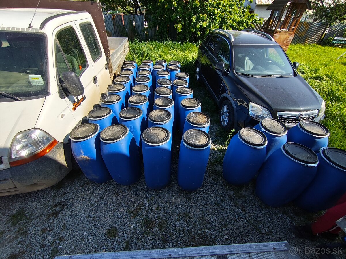 Plastové sudy 30l - 220l - 2