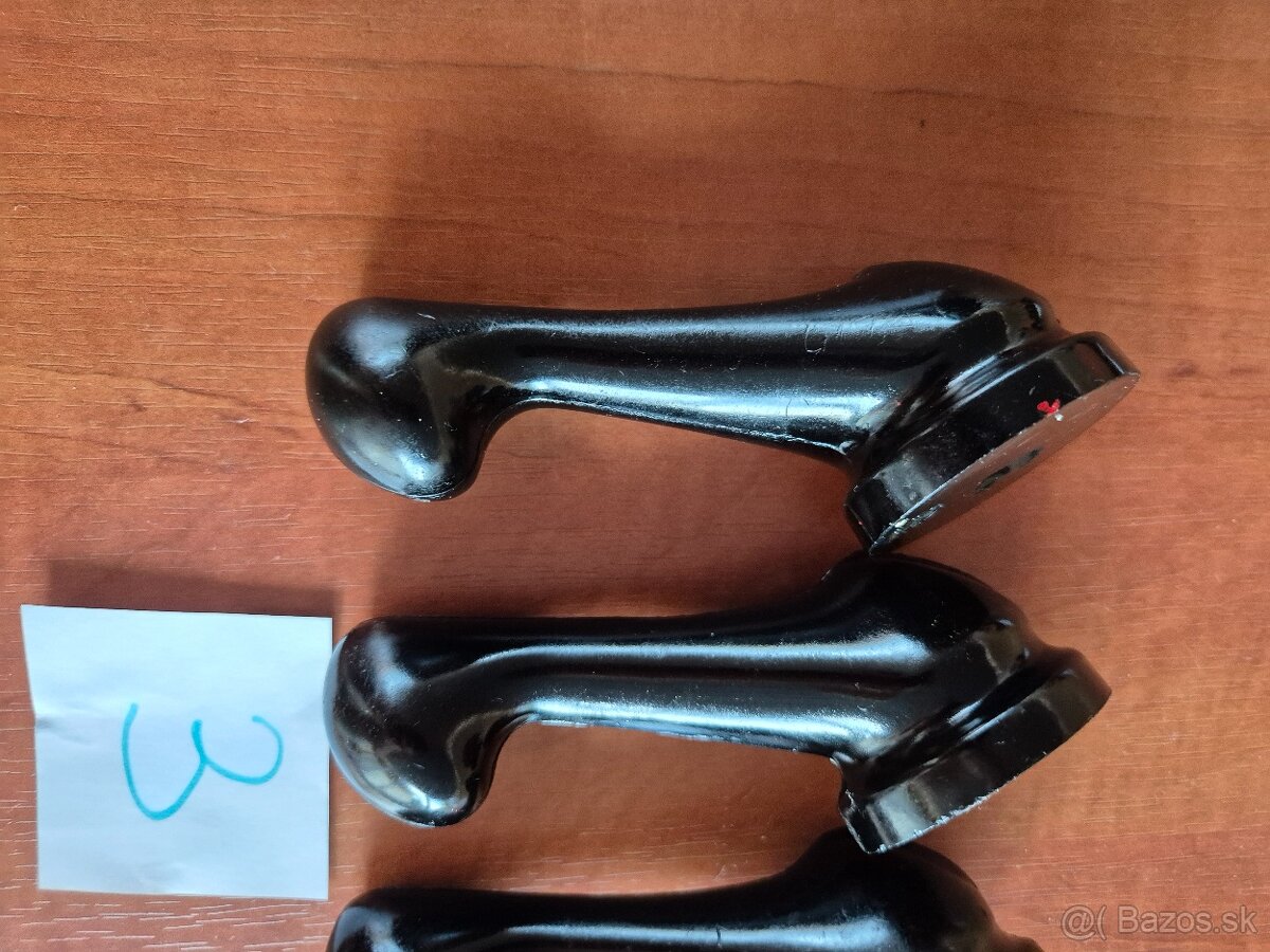 Retro bakelitové páčky - prepínače - 2