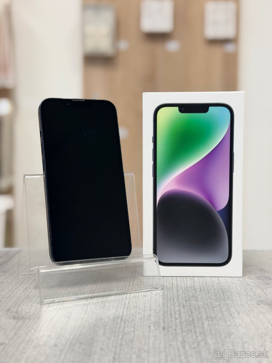 100% BATÉRIA - Apple iPhone 14 128GB Midnight - 2