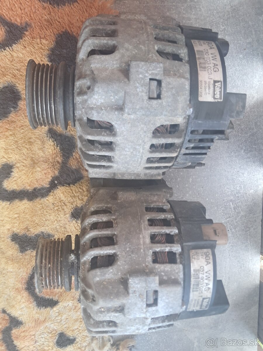 Svetlo a alternator vw polo 1.4 - 2