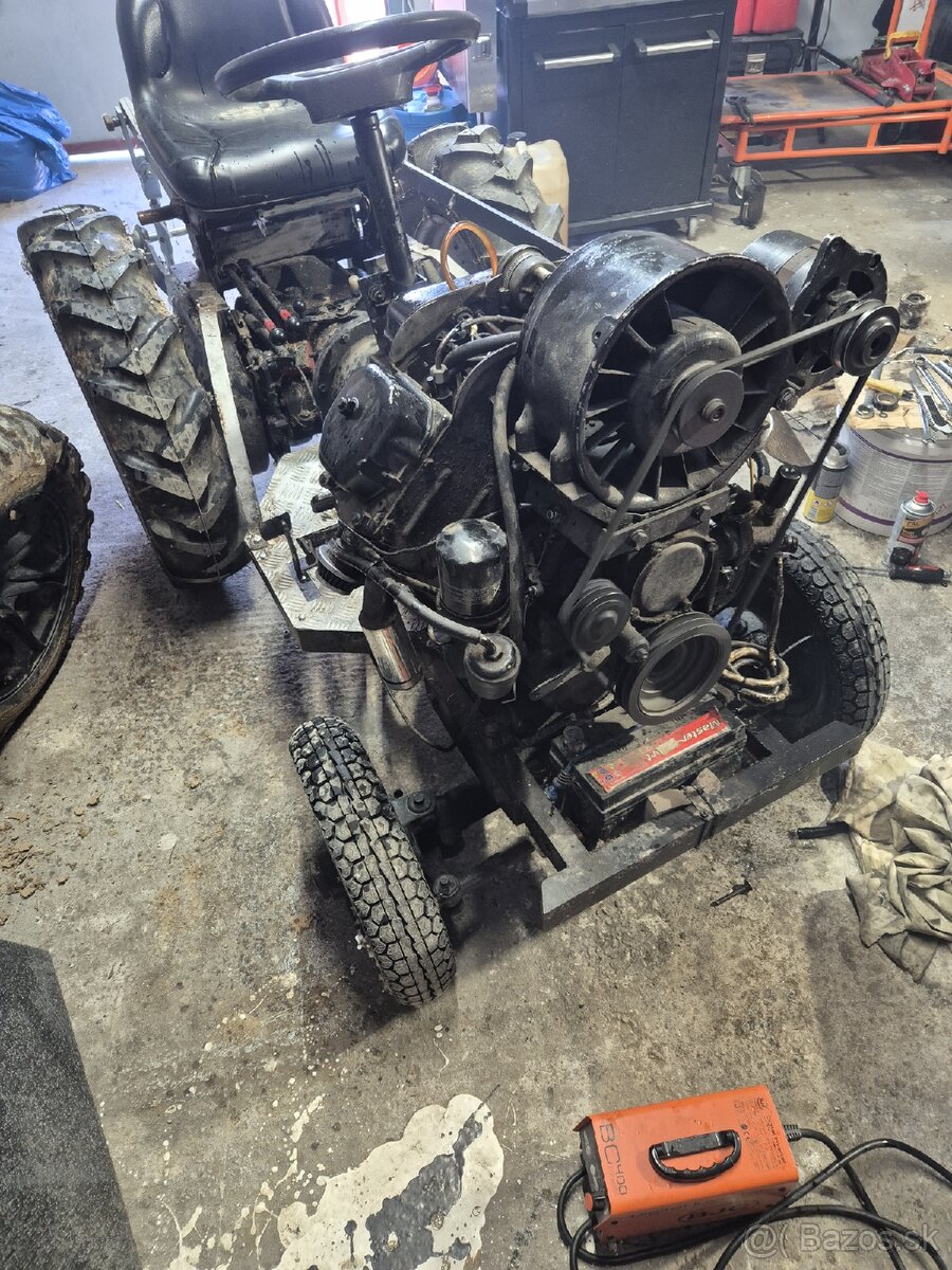 Malotraktor domácej výroby - 2