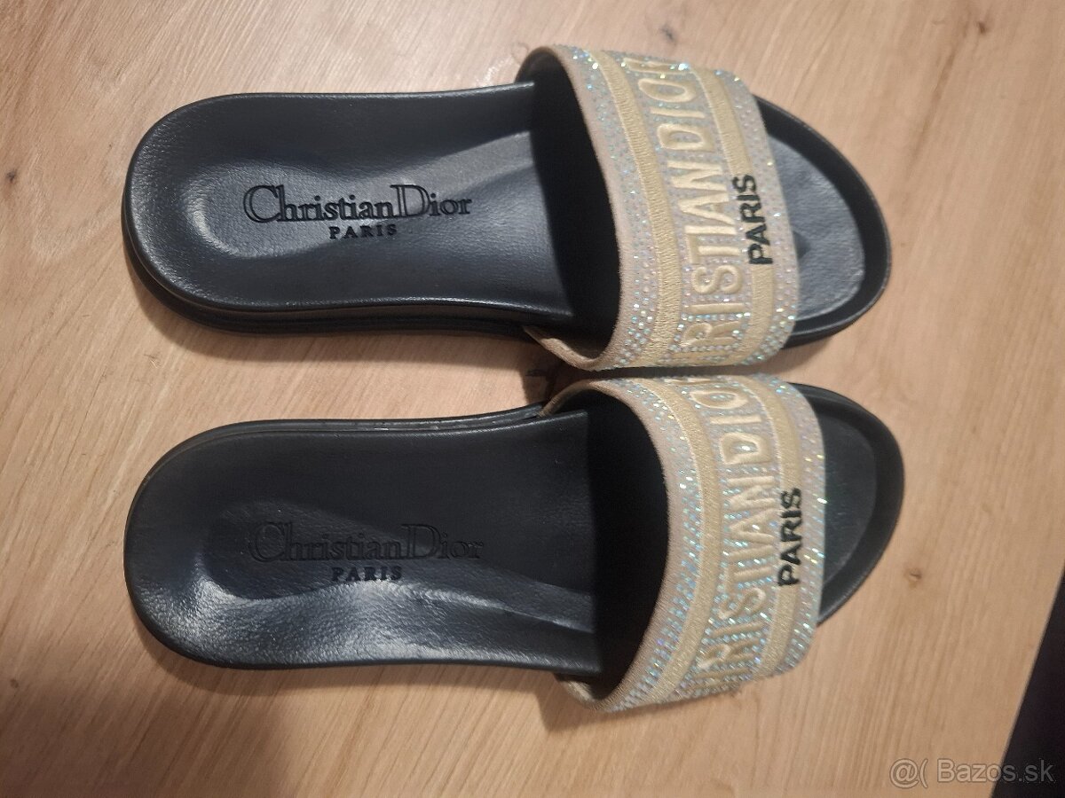 Christian Dior šľapky - 2