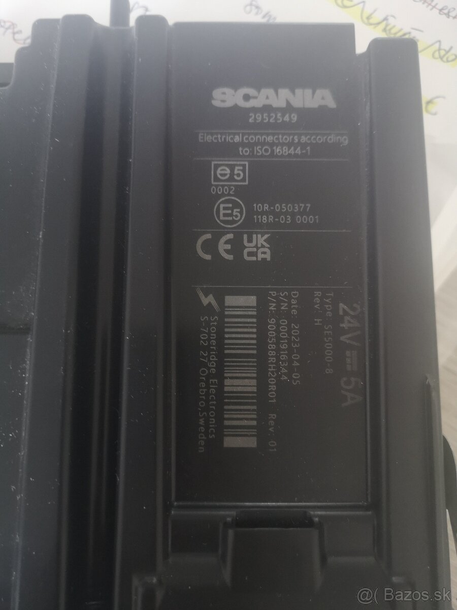 Tachograf Scania - 2