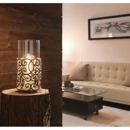 Krásna Vintage stolná, závesná lampa v secesnom štýle - 2