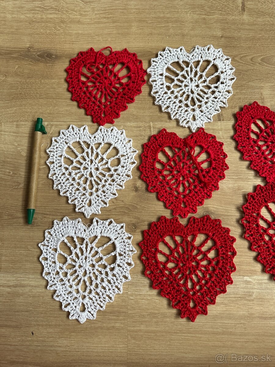 Hackovane srdiečka - 2