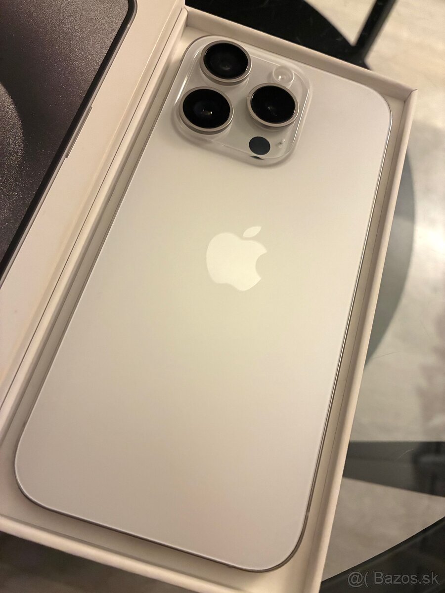 ❗️Apple iPhone 15 Pro white titanium |1 rok záruka| - 2
