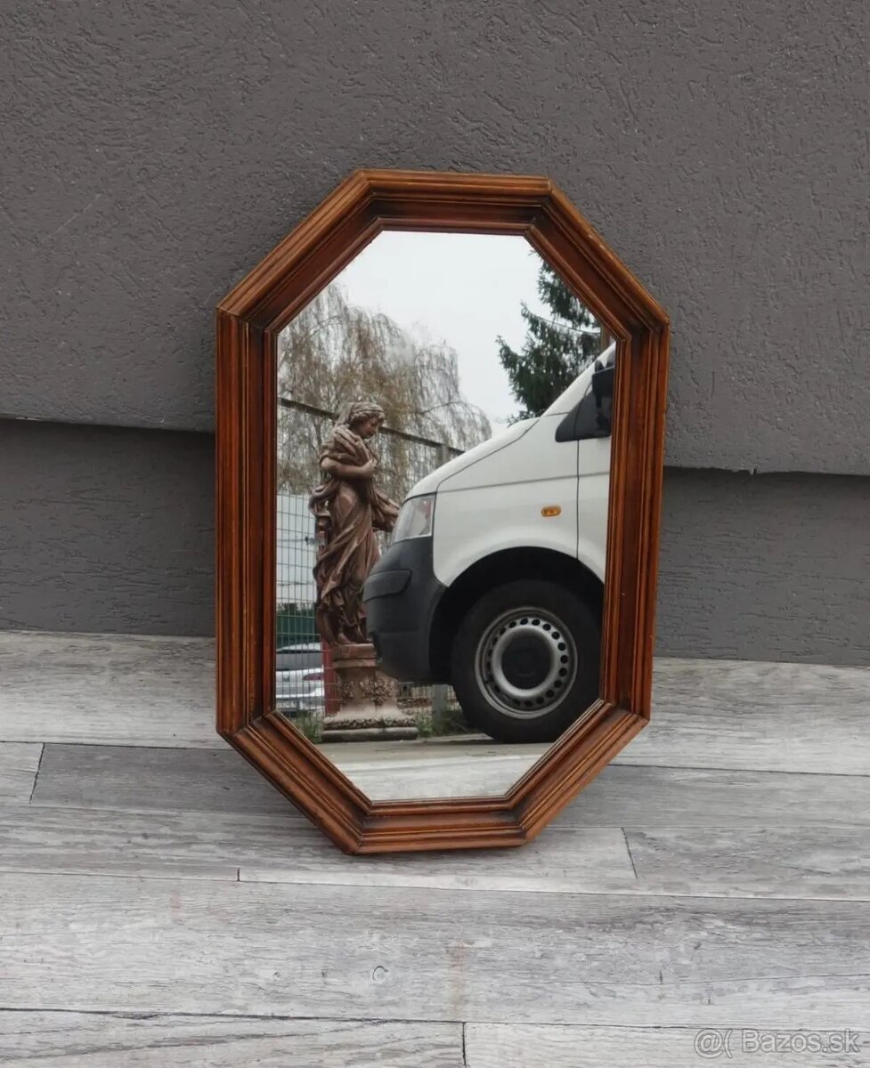 Zrkadlo rustikálne – osemhranné. - 2