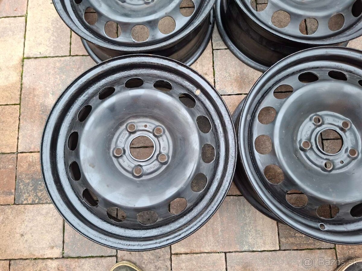 Plech. disky VW/Skoda/Seat R16, 5x112 - 2