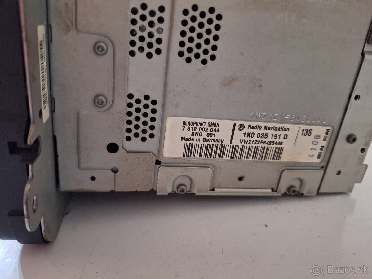 Predám autorádia vw - 2