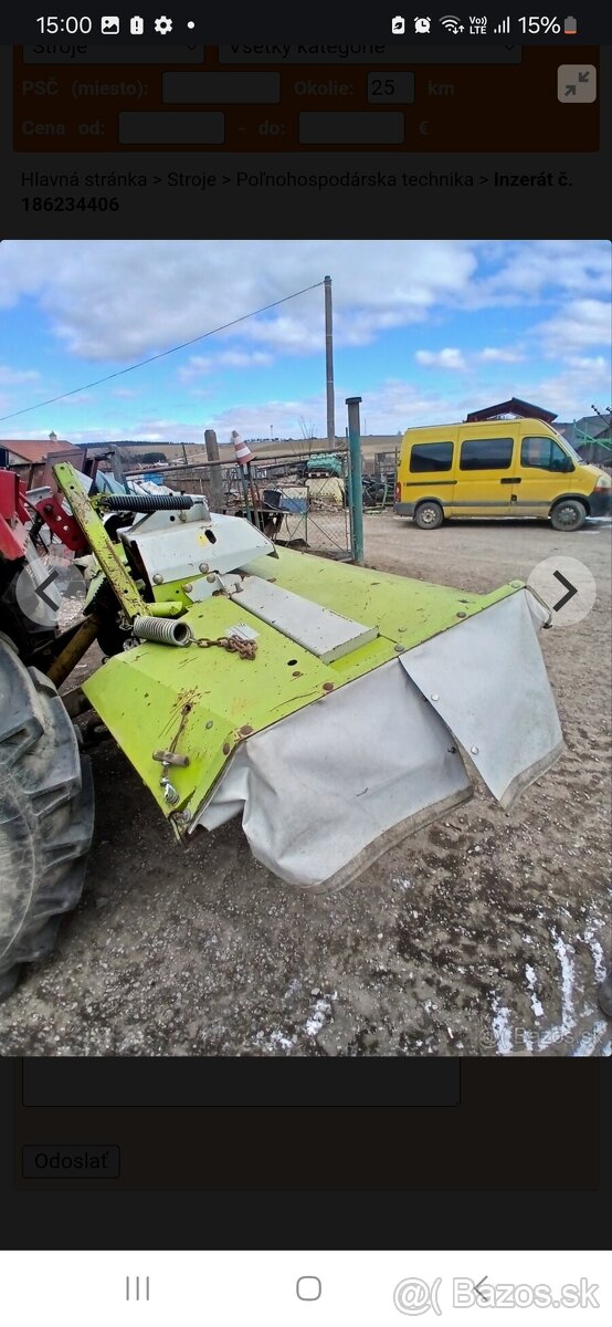 Predám diskovu kosu cllas 290 - 2