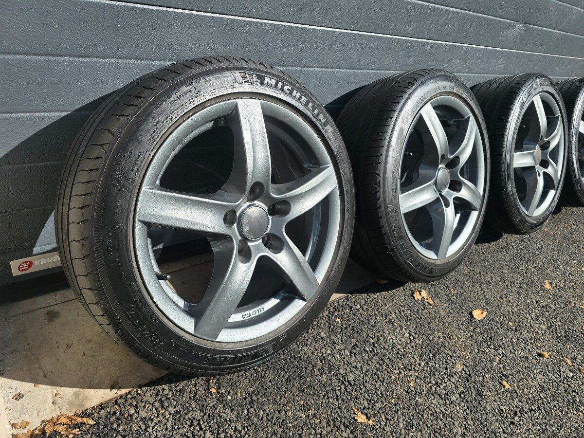 Alutec 5x112+Letné Pneu 225/45 R17 - 2