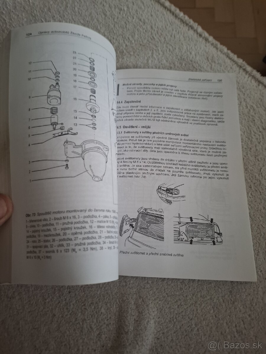Kniha opravy automobilov skoda felicia a dalsie... - 2