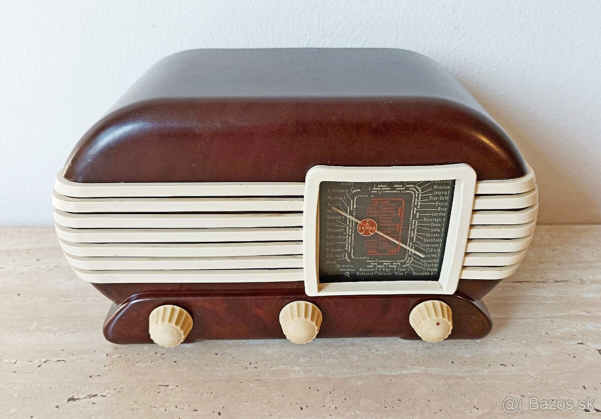 Starožitné rádio Tesla Talisman 307U po kompletní renovaci - 2