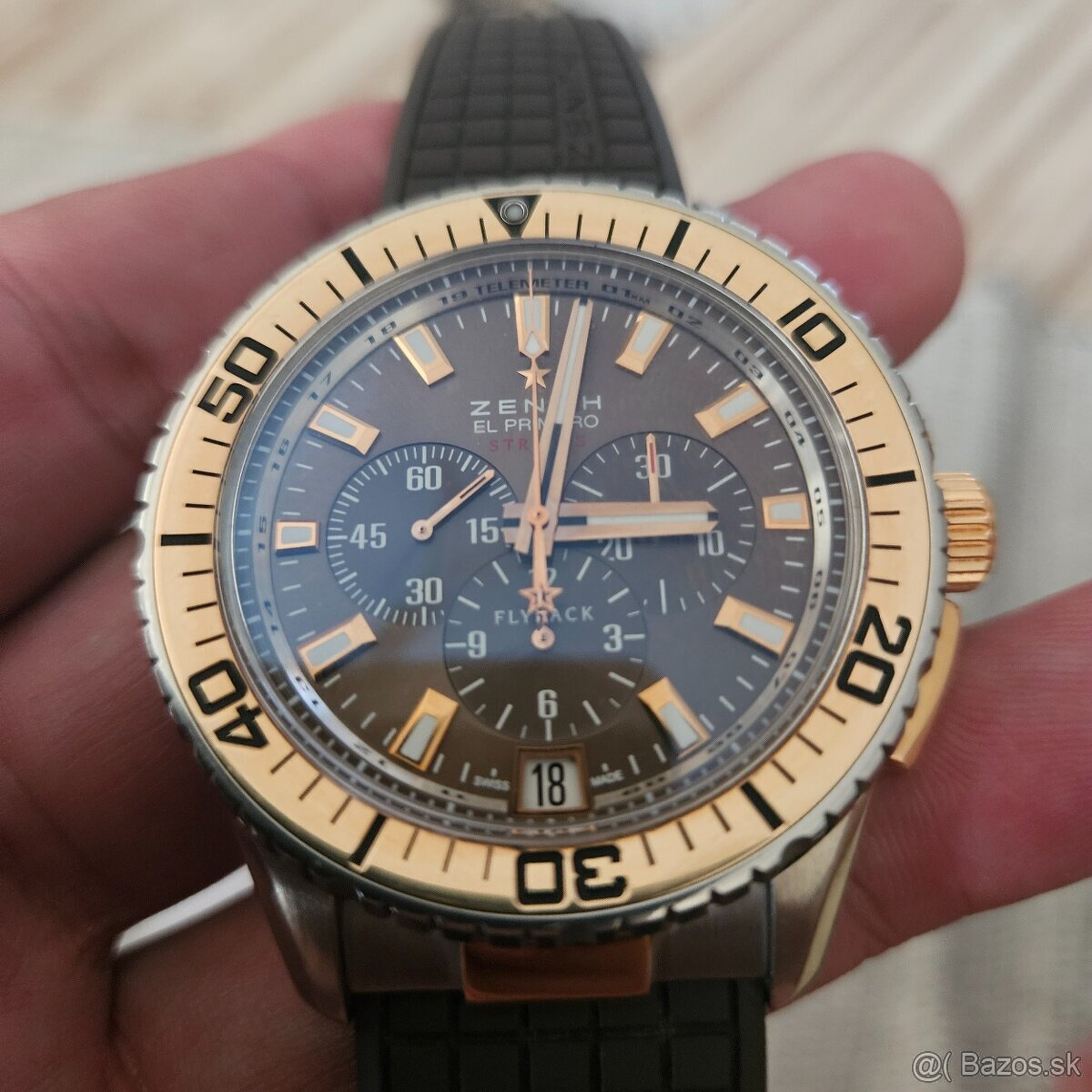 ZENITH El Primero Stratos Flyback 18k Rose Gold - 2