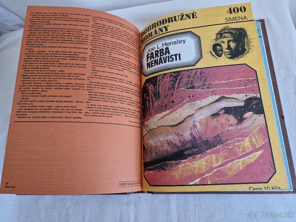 Dobrodružné romány. Zviazané. - 2