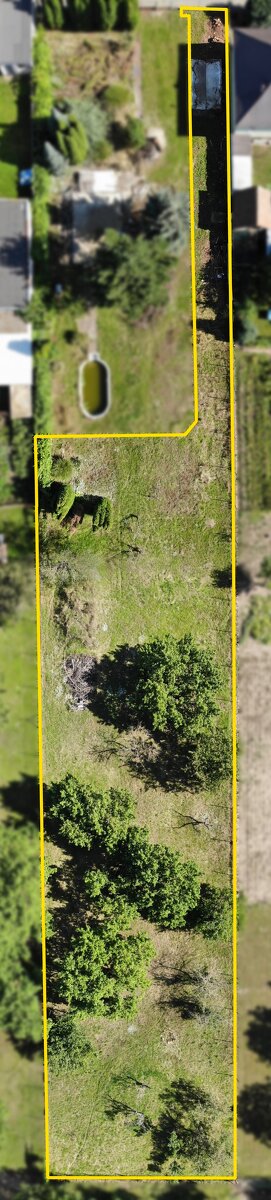 Veľký stavebný pozemok Brunovce, 1761m2 + IS pred pozemkom - 2