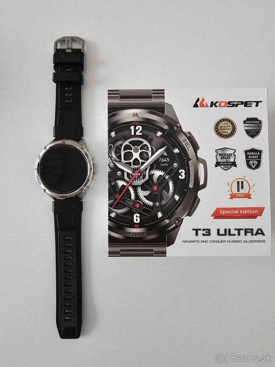 Predám hodinky KOSPET Tank T3 Ultra - 2