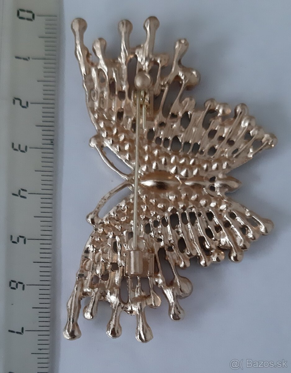 Brošňa č.72 - motýĺ - 2