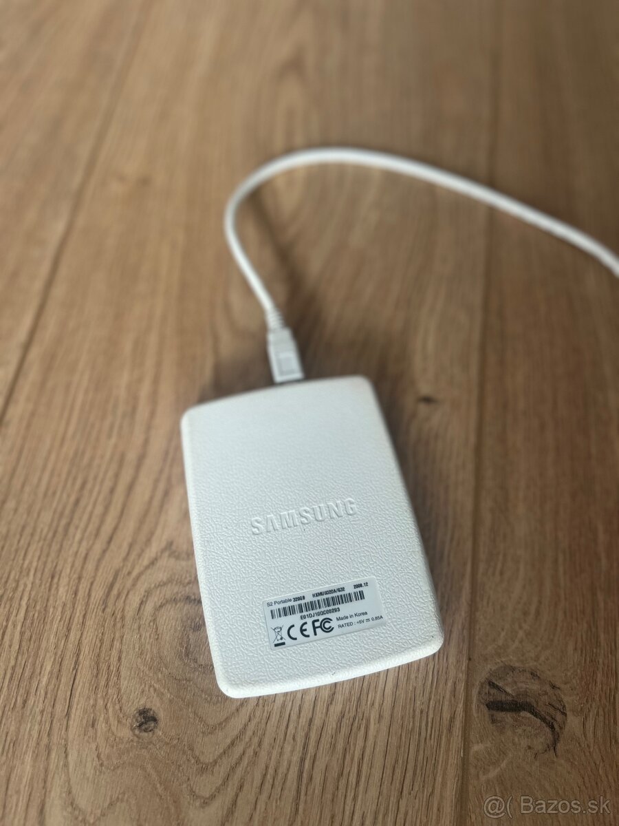 Samsung 2.5" S2 Portable 320GB biely - 2