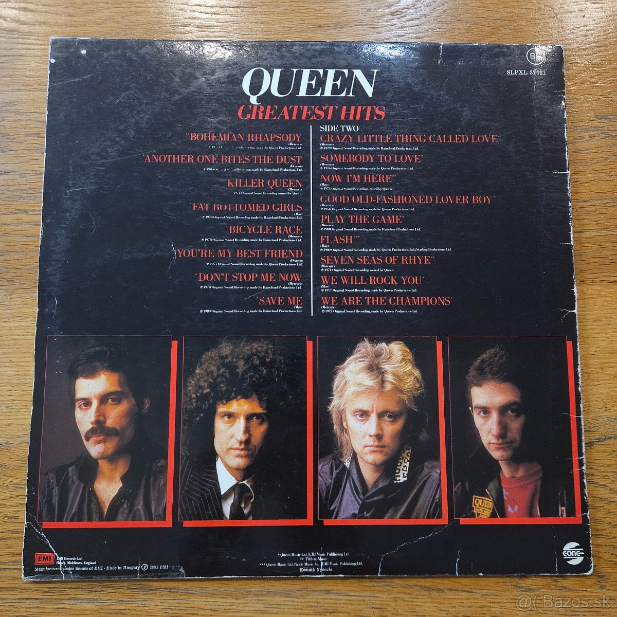 Predám LP platňu Queen- Greatest hits VG - 2