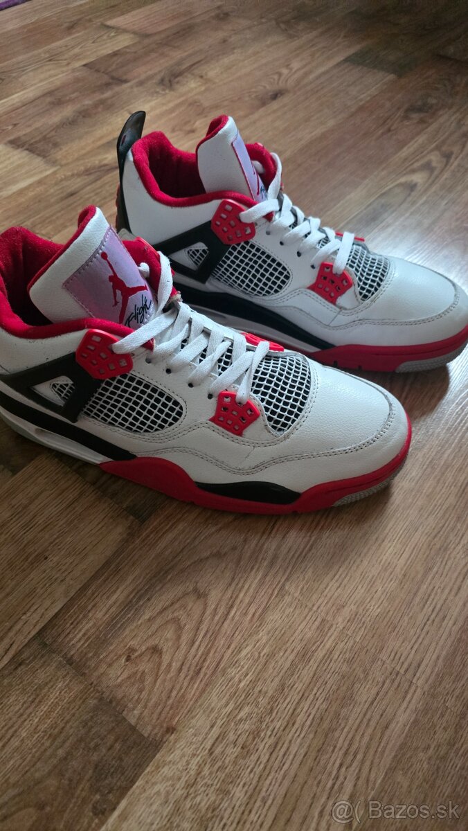 Jordan 4 Retro Red Cement. - 2