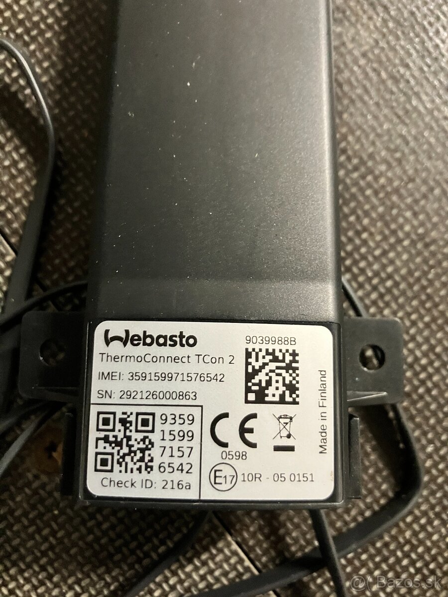 WEBASTO THERMO TOP EVO5, 5KW, 12V. - 2