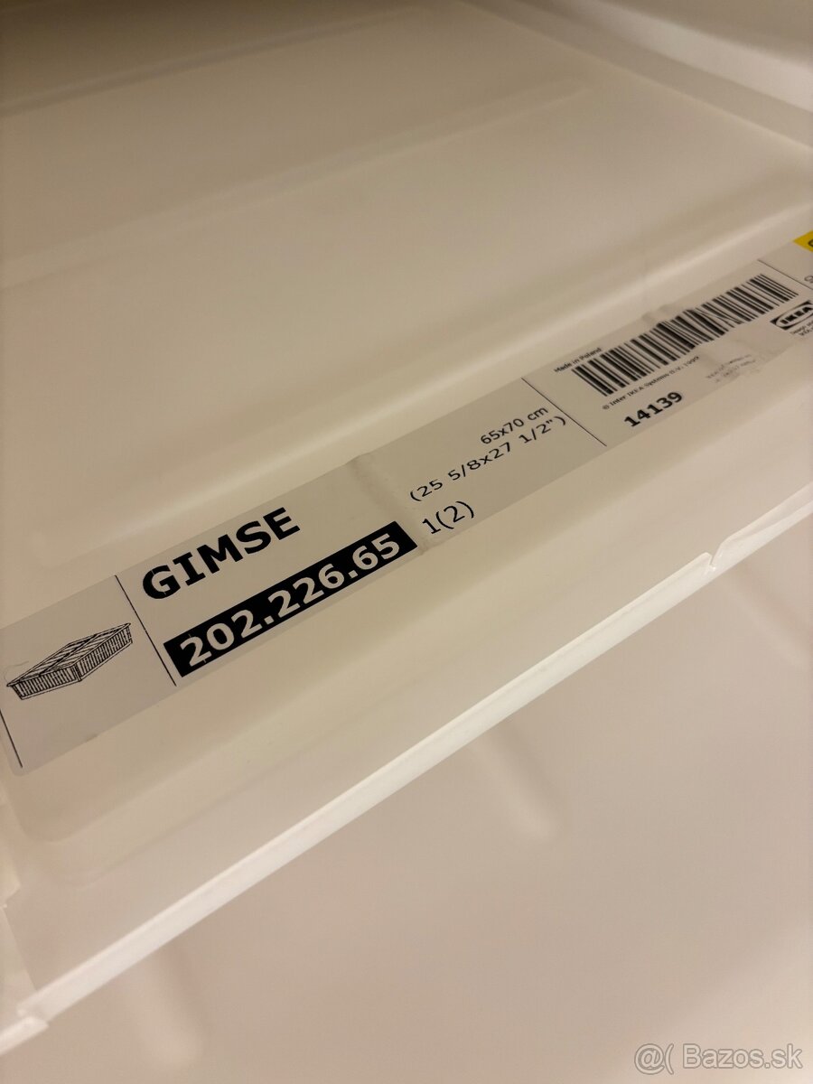 Úložné boxy pod postel Ikea - 2