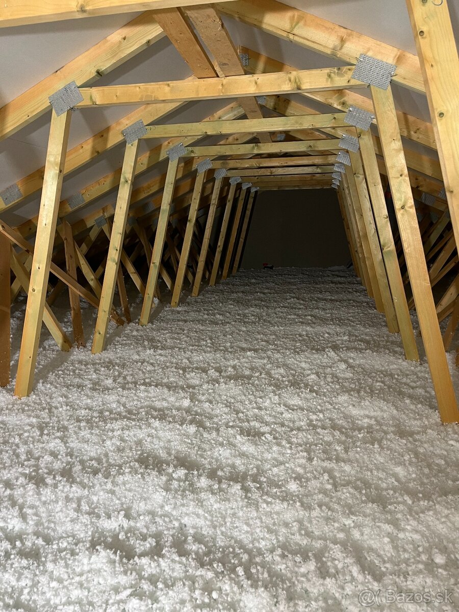 Zateplenie fúkanou izoláciou - MINERÁLNE VLÁKNO - 2