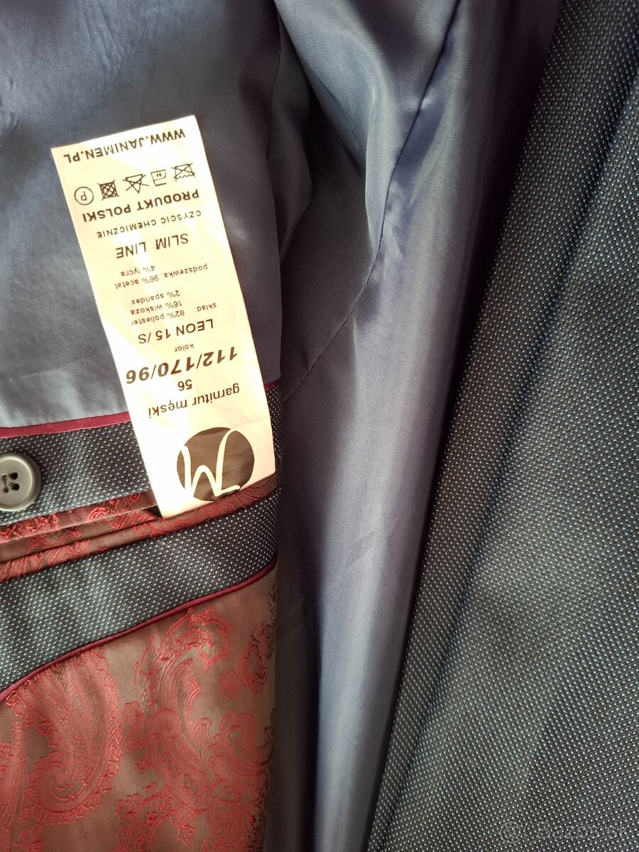 Pansky/ chlapcensky oblek v. 56/170 - 2