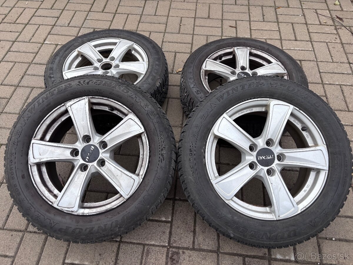 Zimná sada kolies R16 na VW Sharan - 2