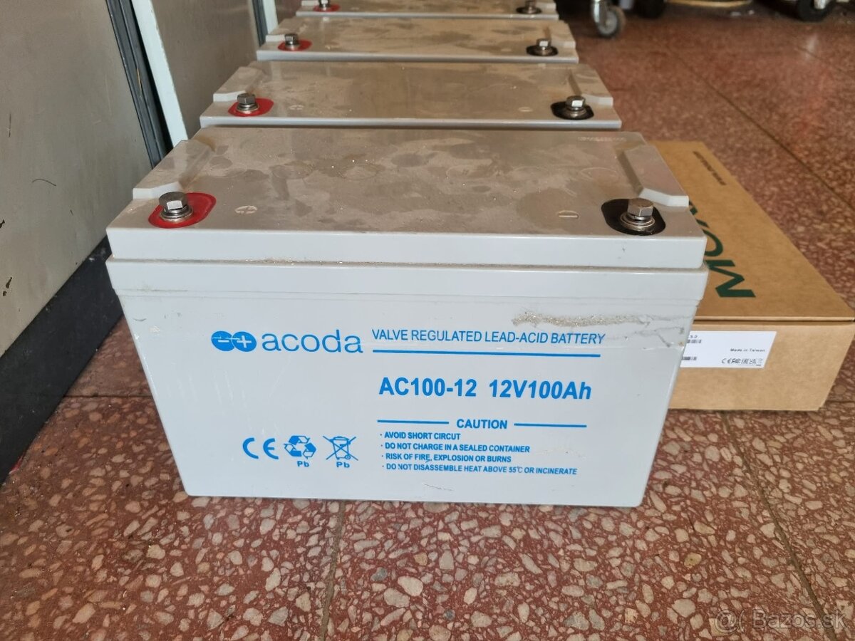 12V 100Ah Baterie AGM - 2