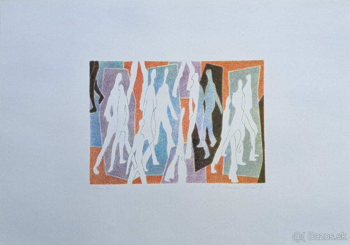 Ester Šimerová Martinčeková - Chodci (Album 76) - 2