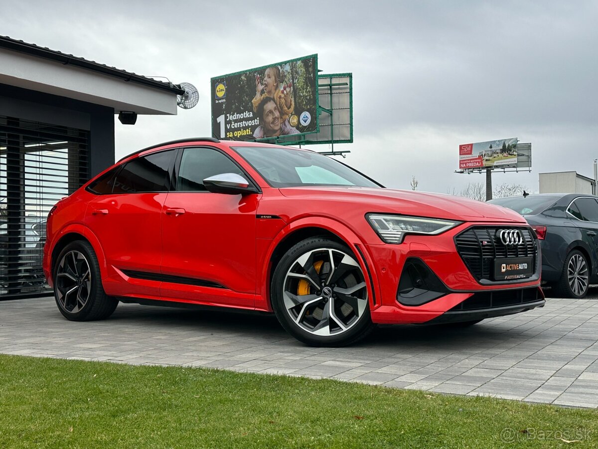 Audi E-tron S Sportback Quattro 370kw V ZÁRUKE - 2