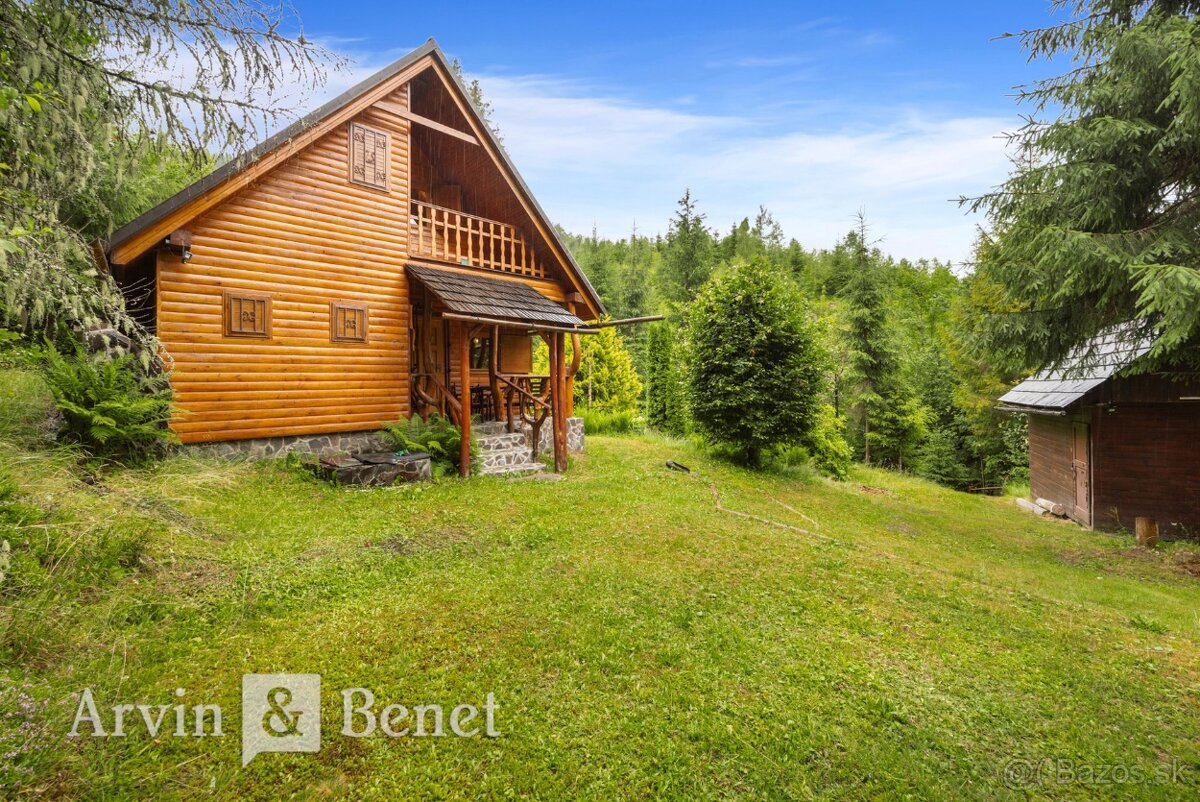 Arvin & Benet | Zrubová chata v srdci Muránskej planiny s ce - 2