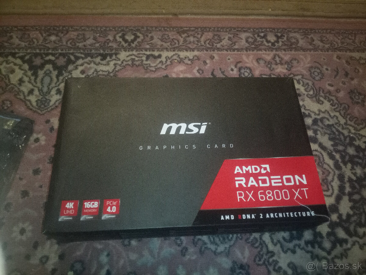 Predam MSI RX 6800 XT 16 Gb. - 2