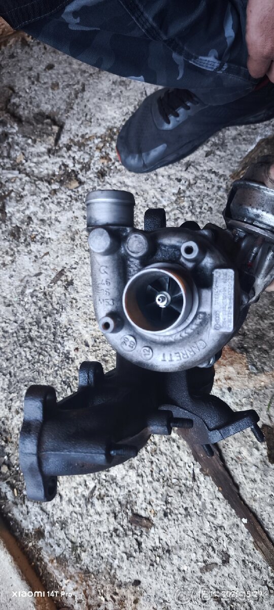 Predám turbo Garrett – po repase – vhodné na 1.9 TDI ALH - 2